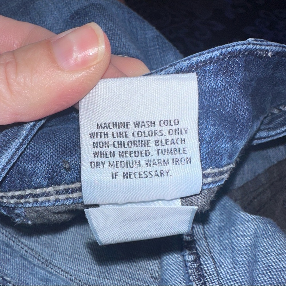 Hudson Signature Bootcut Jeans Womens 28 Blue Excellent Medium Wash Flap Pocket - Picture 9 of 10